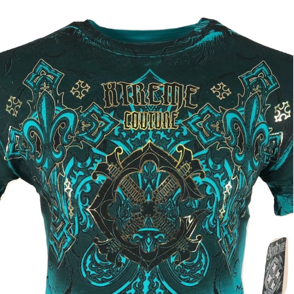 XTREME COUTURE by AFFLICTION Men T-Shirt MOMENTUM - Picture 4 of 6